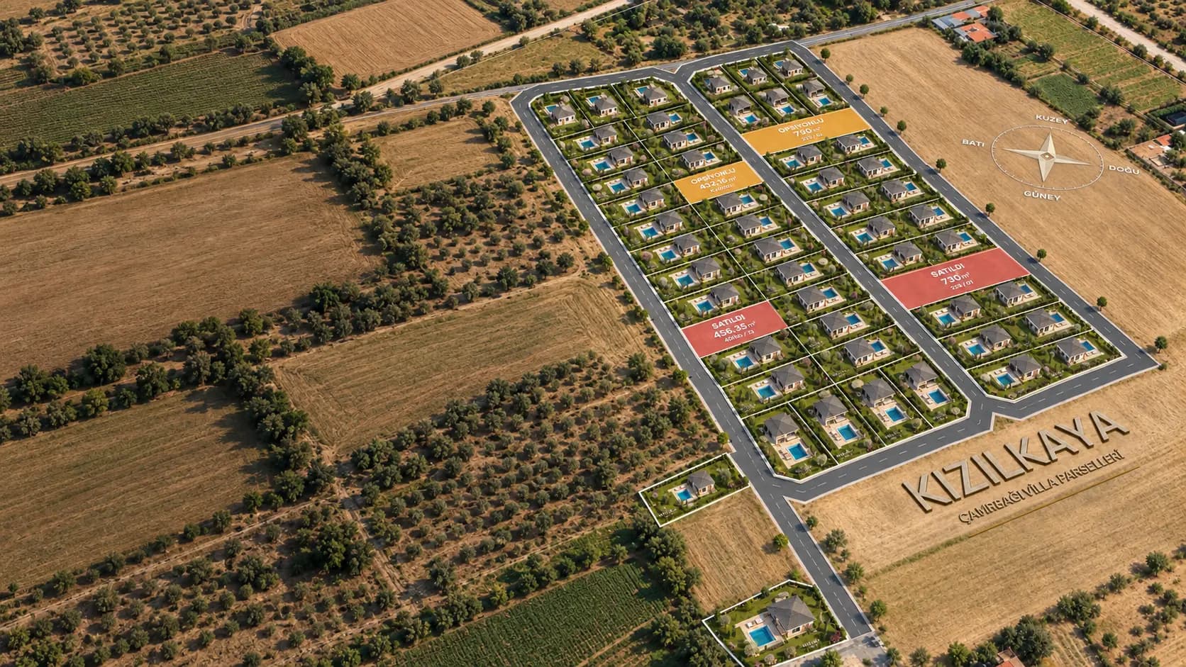 Kızılkaya Arsa Villa Parselleri